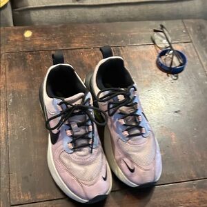 Nike Lavender and Black Athletic Shoes
